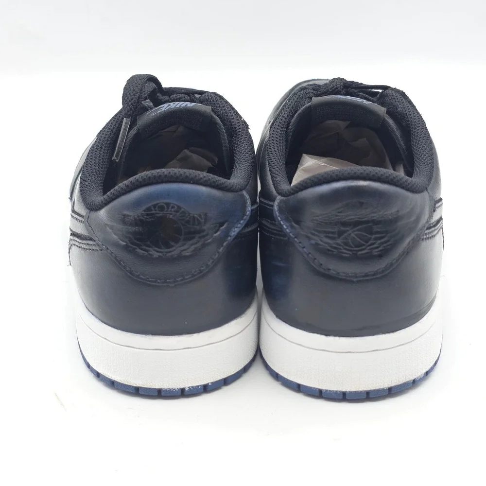 Nike Air Jordan 1 Low OG Mens 9.5 Black Mystic Navy CZ0790-041 Retro Basketball